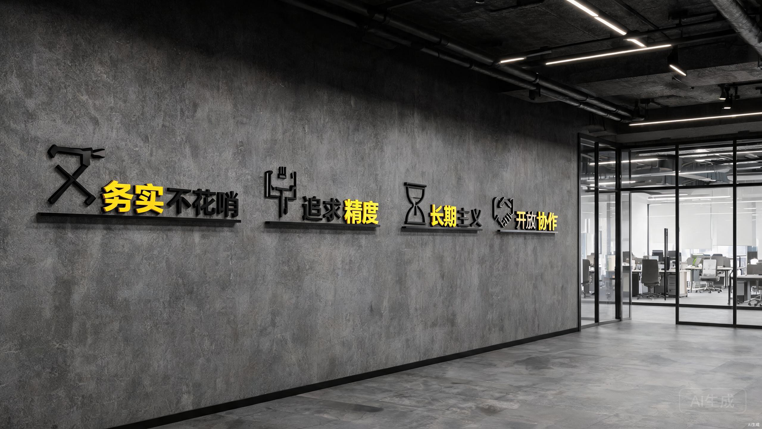 企业文化 - 务实精度长期主义开放协作